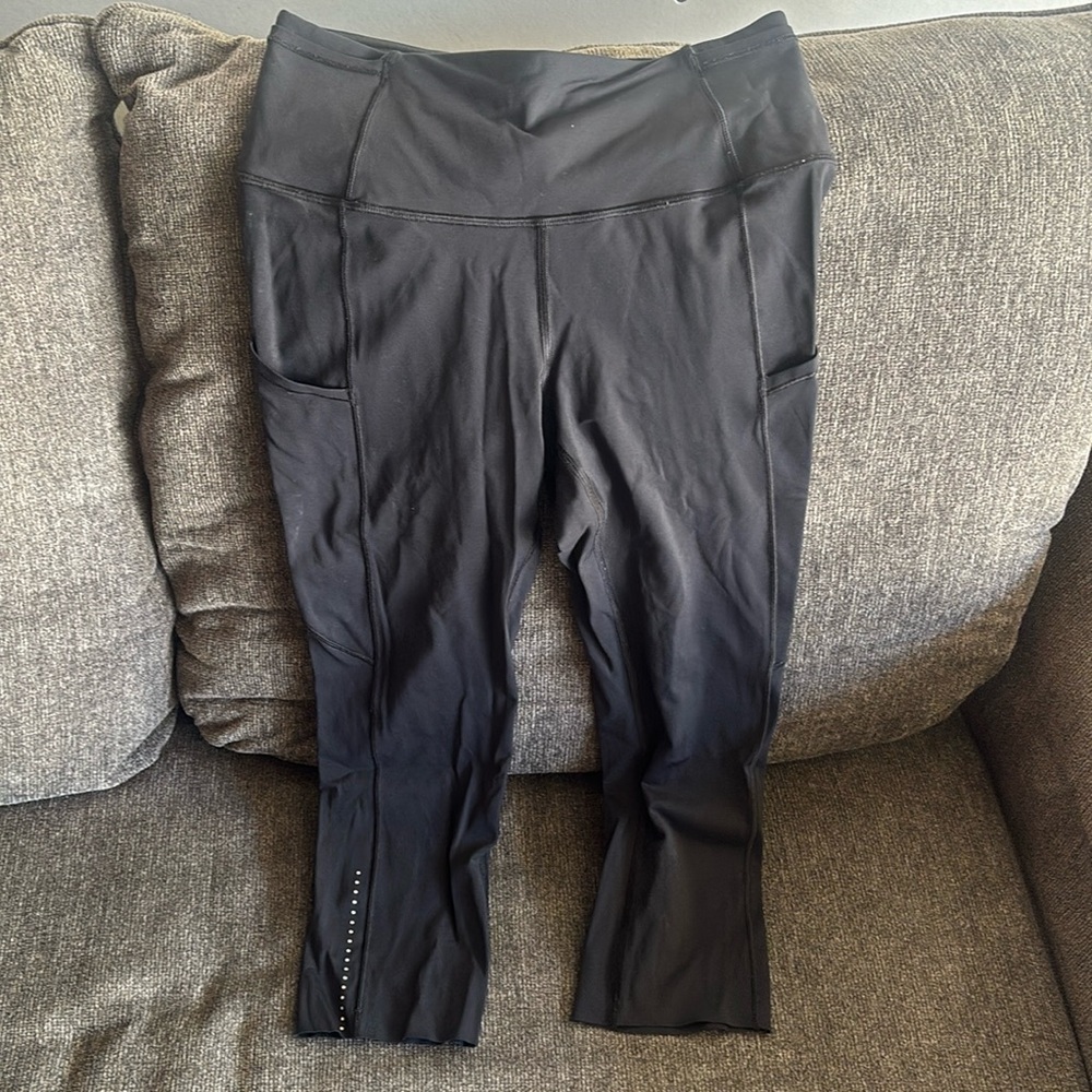 Lululemon fast and free crop pants